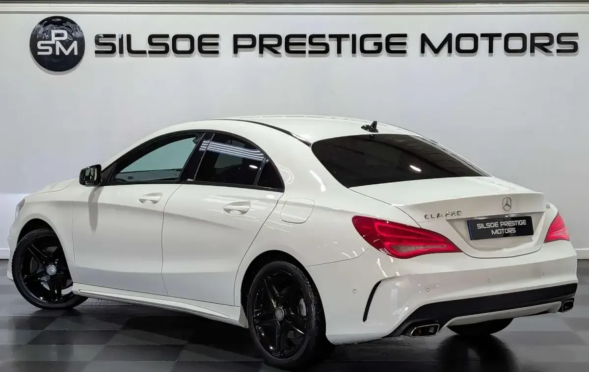 Used Mercedes CLA220 AMG 170 HP (125 kW) 2013 White Sedan