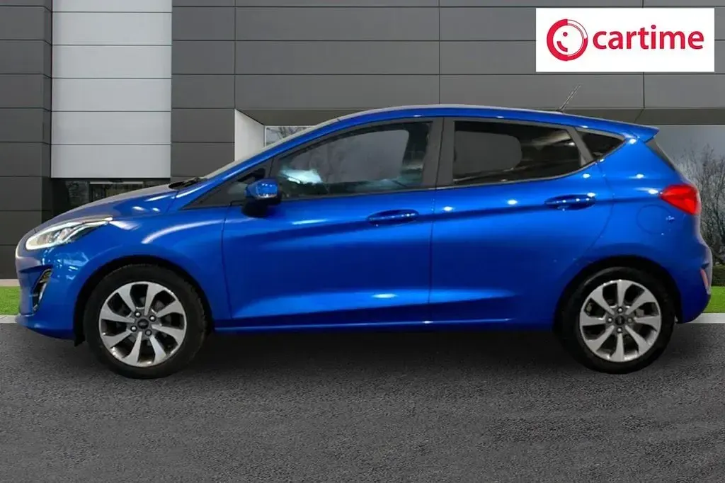 Used Ford Fiesta Trend 85 HP (62 kW) 2019 Blue Hatchback