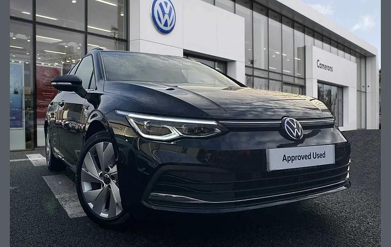 Black Used 2021 VW Golf VIII Style Estate | £17,699 (Fair price) - Image 1/4