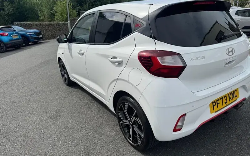 Used Hyundai i10 N Line 101 HP (74 kW) 2023 White Hatchback