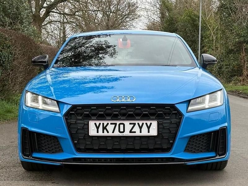 Used Audi TT Black Edition 197 HP (144 kW) 2020 Blue Coupe