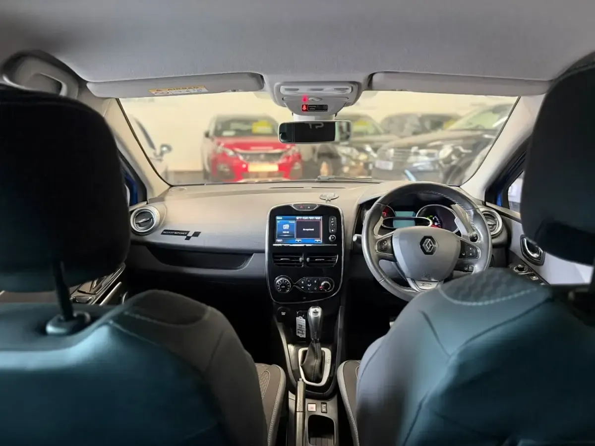 Used Renault Clio GT-Line 120 HP (88 kW) 2014 Blue Hatchback