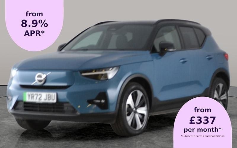 Blue Used 2022 Volvo XC40 Plus SUV | £23,178 (Fair price) - Image 1/2