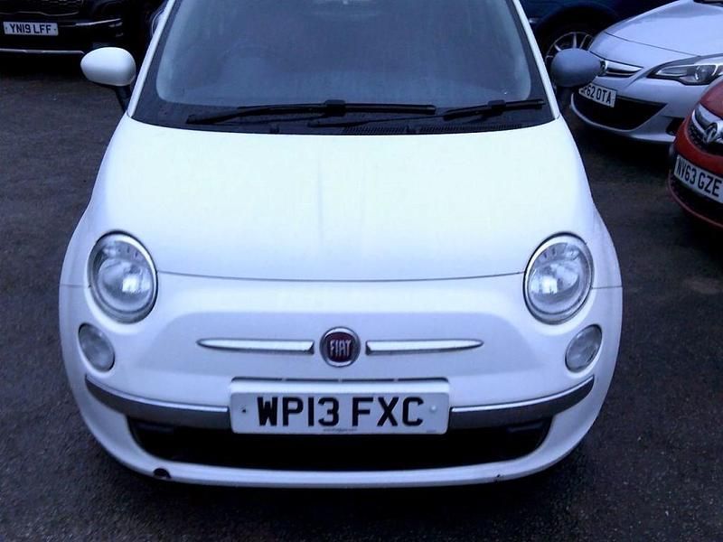 Used Fiat 500 Lounge 2013 White Hatchback