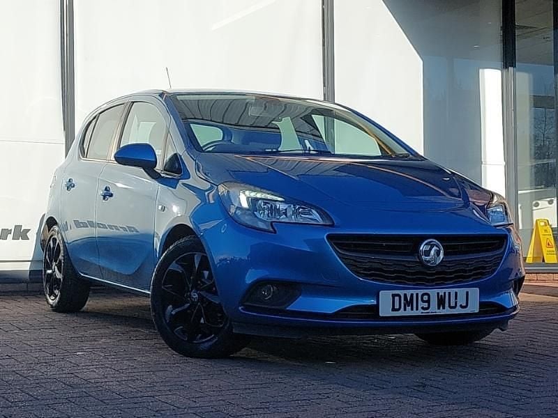 Used Vauxhall Corsa 90 HP (66 kW) 2019 Blue Hatchback