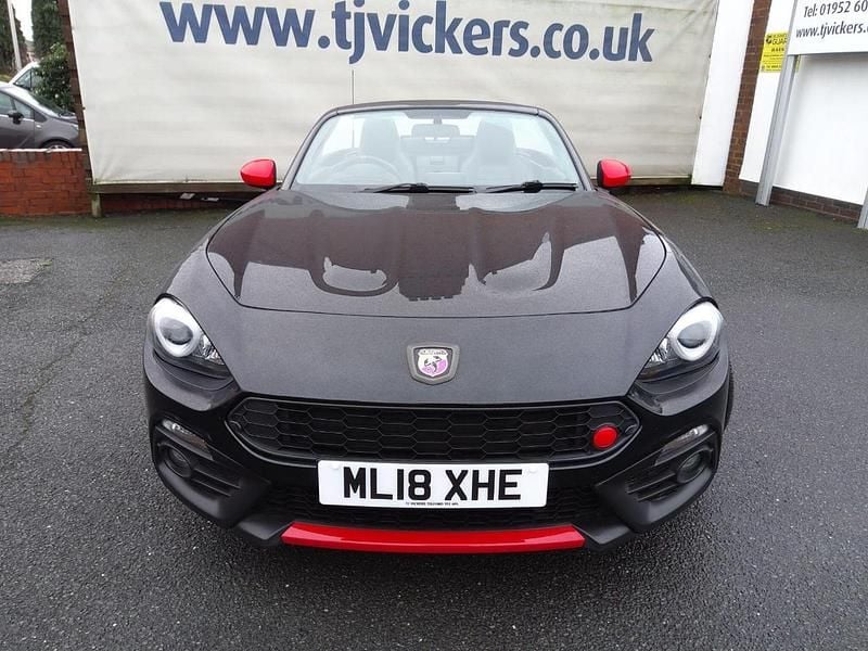 Used Abarth 124 Spider 168 HP (123 kW) 2018 Black Cabriolet