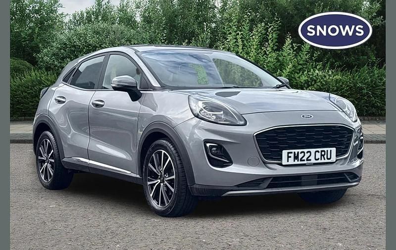 Used Ford Puma Titanium 123 HP (90 kW) 2022 Silver SUV