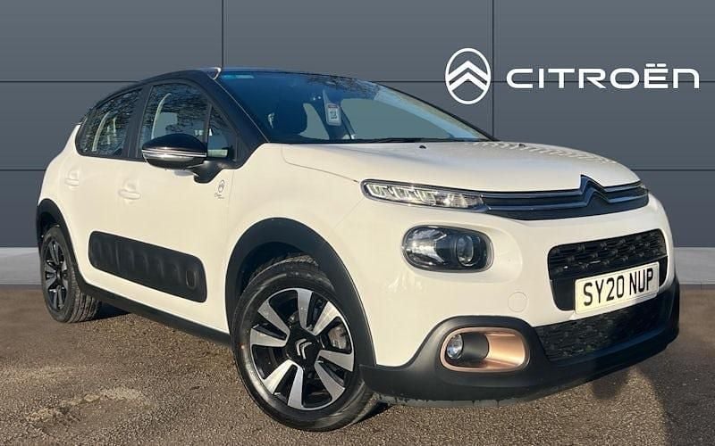 White Used 2020 Citroën C3 Origins Hatchback | £8,947 (Fair price) - Image 1/4
