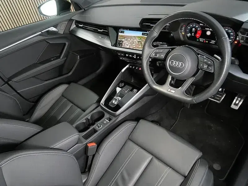 Used Audi A3 Sportback Black Edition 2024 White Hatchback