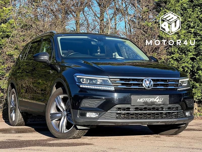 Black Used 2018 VW Tiguan Allspace SEL SUV | £16,990 (Fair price) - Image 1/3