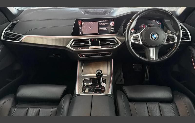 Used BMW X5 M Sport 281 HP (206 kW) 2022 Blue SUV