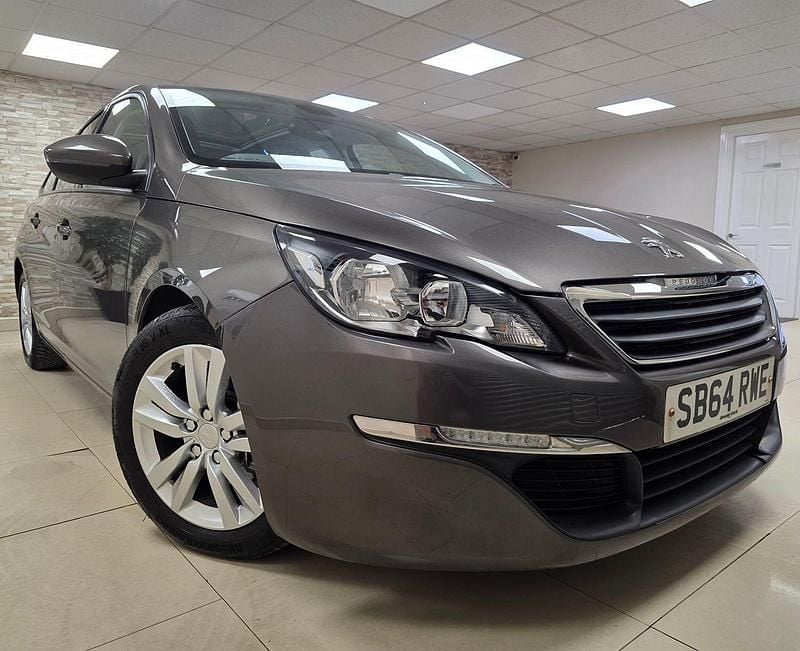 Grey Used 2014 Peugeot 308 Active Estate | £4,495 (Fair price) - Image 1/4