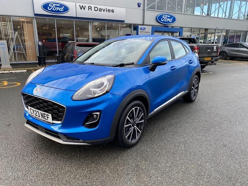 Used Ford Puma Titanium 2023 Blue Hatchback