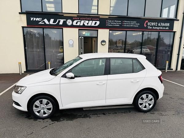 White Used 2016 Skoda Fabia Hatchback | £5,495 (Good price) - Image 1/4