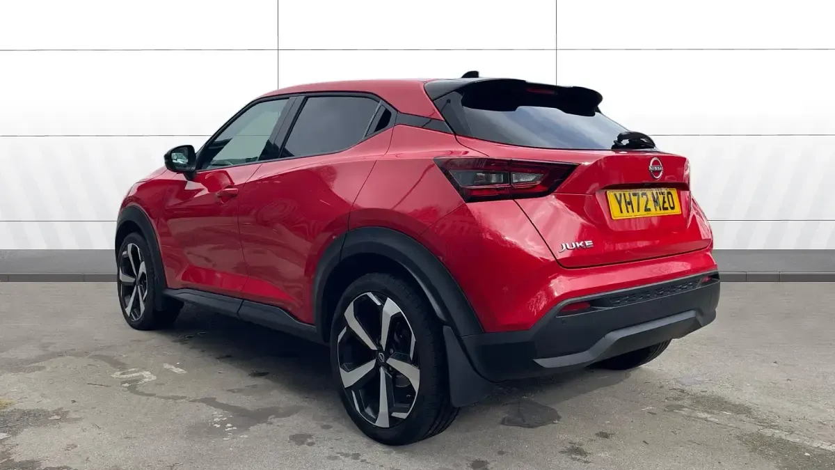 Used Nissan Juke Tekna 114 HP (83 kW) 2022 Red SUV