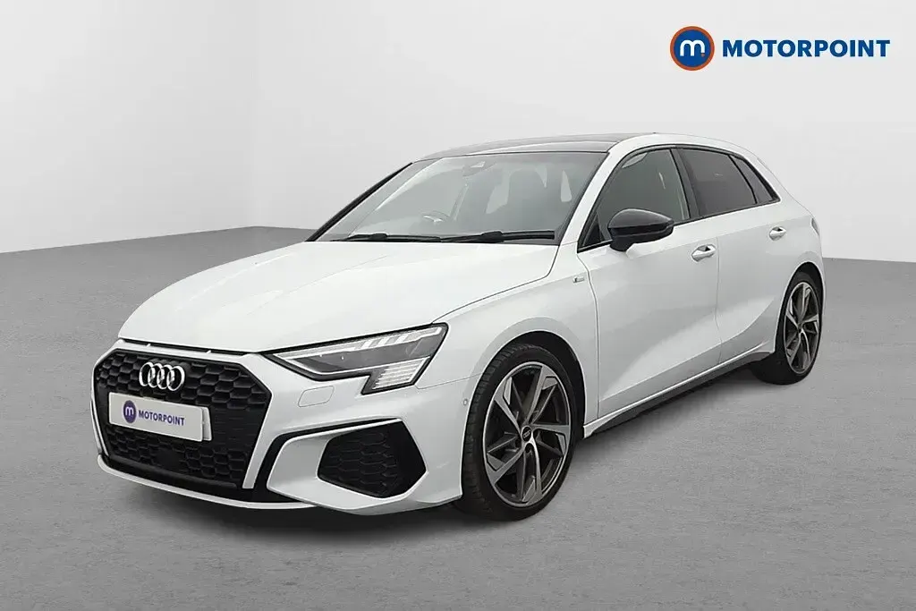 Used Audi A3 2022 White Sedan