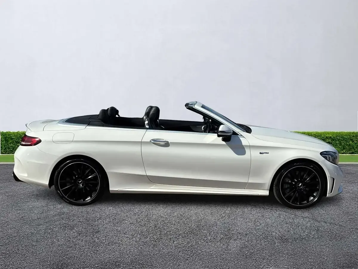 Used Mercedes C43 AMG Premium Plus 2020 White Cabriolet