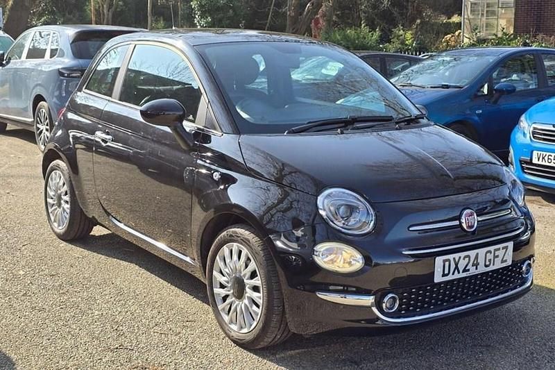 Used Fiat 500 2024 Black Hatchback