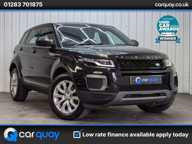 Black Used 2016 Land Rover Range Rover evoque SE SUV | £7,995 (Fair price) - Image 1/4