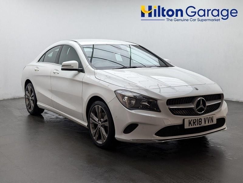 White Used 2018 Mercedes CLA180 Sedan | £15,550 (Fair price) - Image 1/4