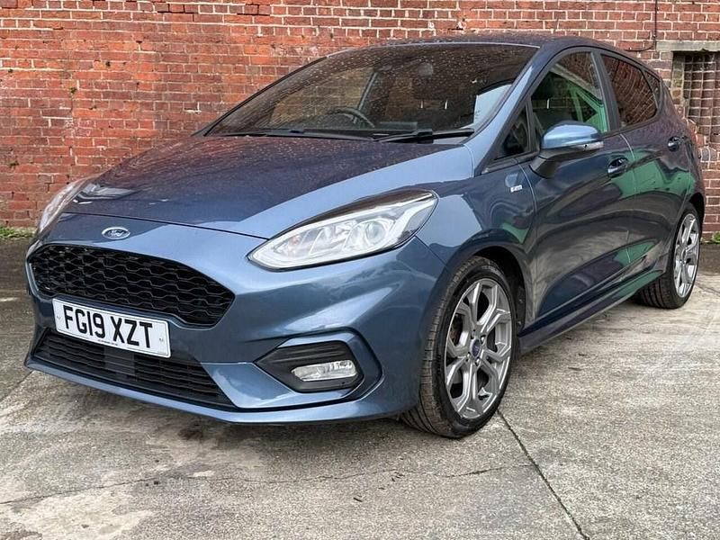 Blue Used 2019 Ford Fiesta ST-Line Hatchback | £6,680 (Good price) - Image 1/4