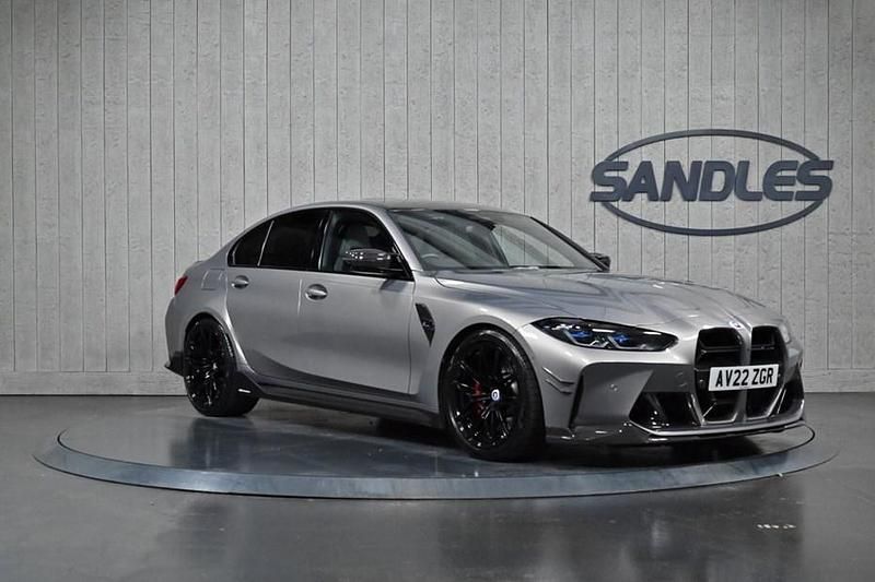 Grey Used 2022 BMW M3 Competition Edition Sedan | £67,499 (Expensive) - Image 1/1