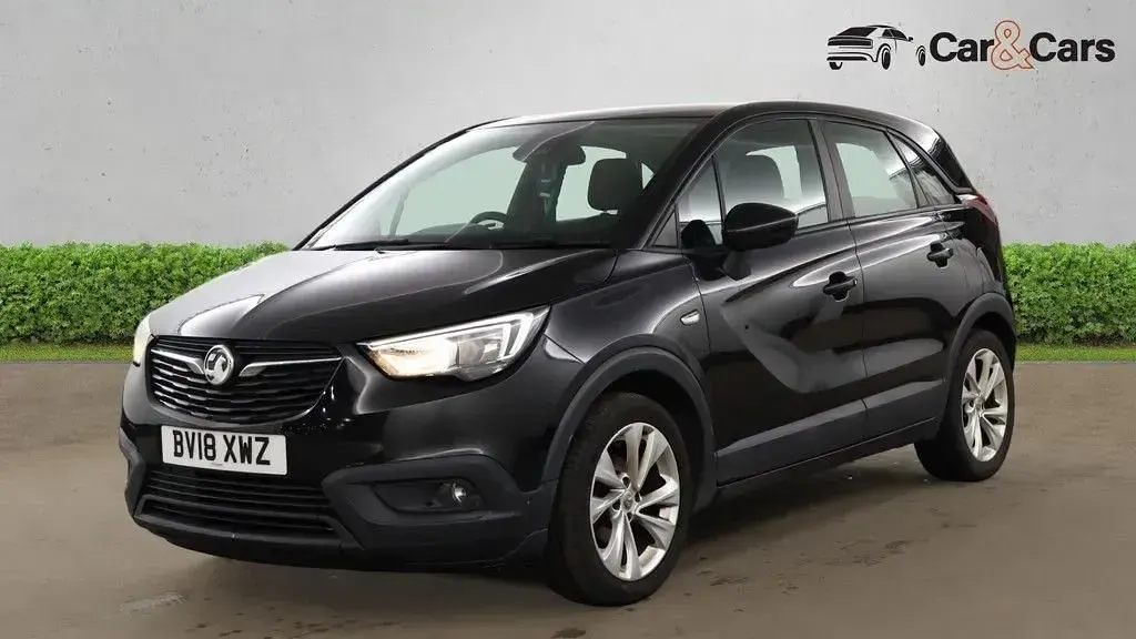 Used Vauxhall Crossland X 81 HP (59 kW) 2018 Black SUV