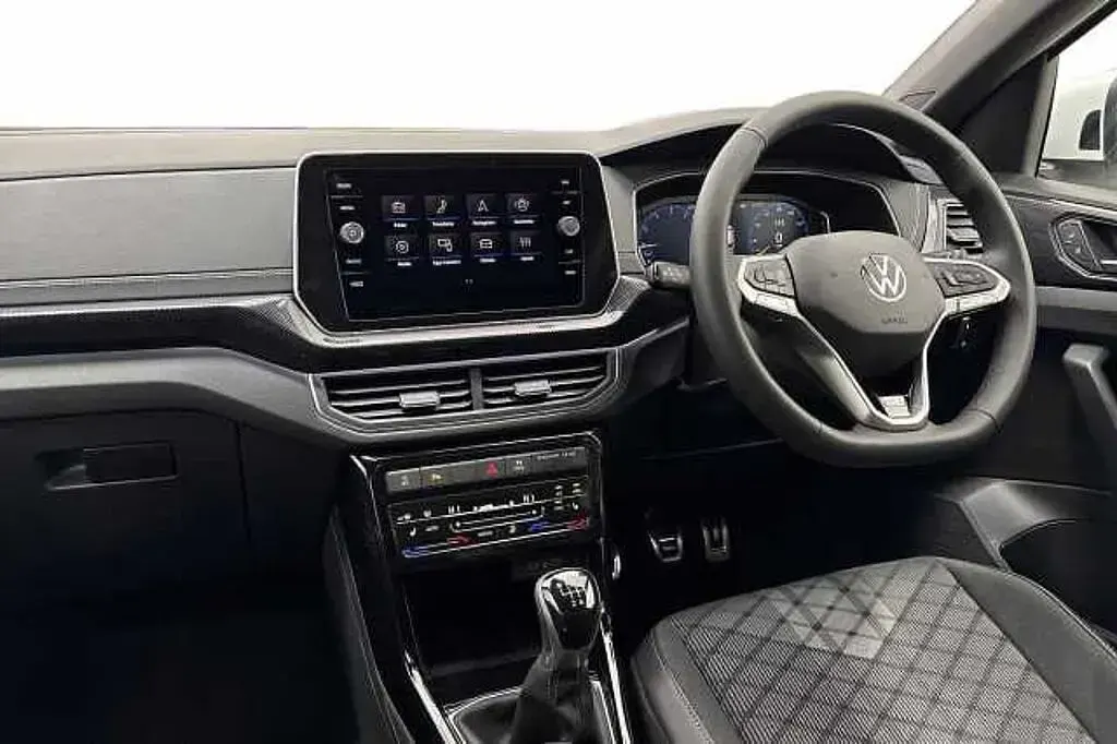 Ny VW T-Cross R-line 115 HK (84 kW) 2026 Vit SUV