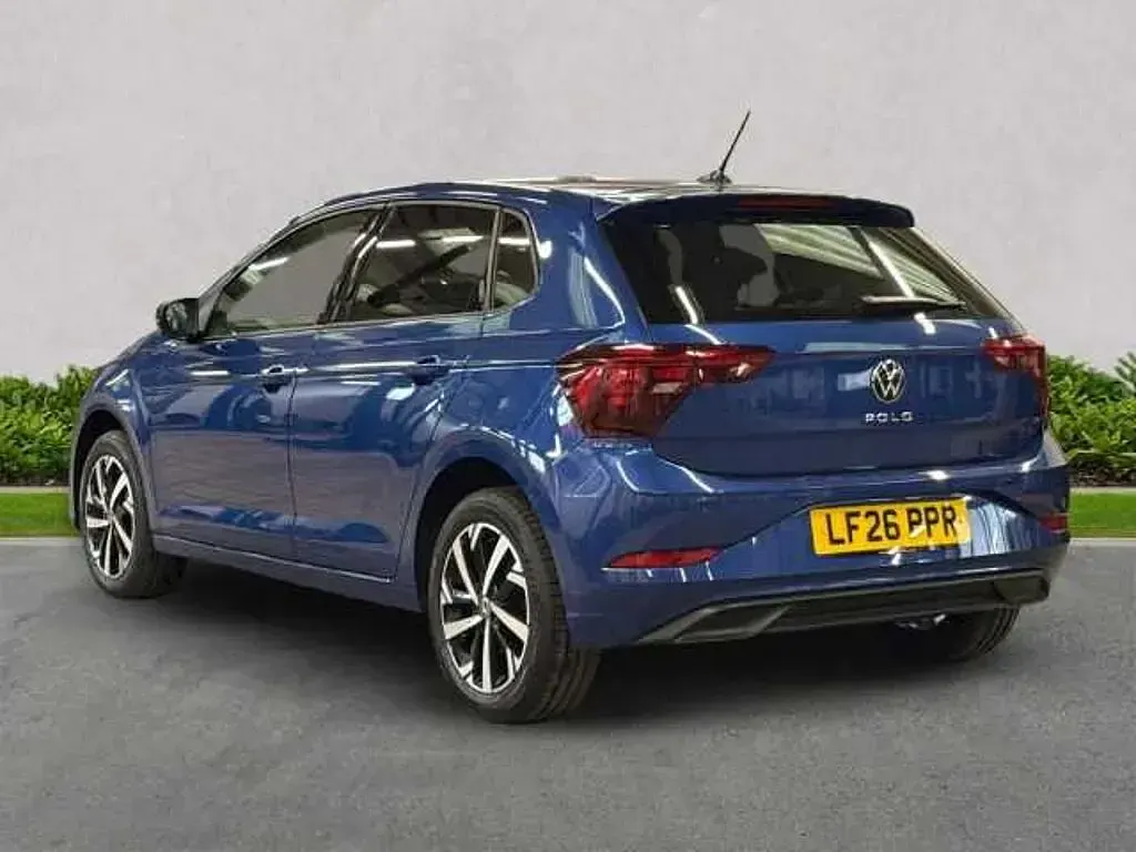 New VW Polo Match 95 HP (69 kW) 2026 Blue Hatchback