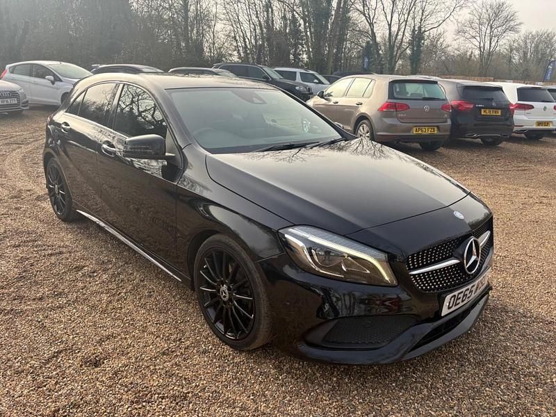 Used Mercedes A200 AMG Line Premium 2016 Black Hatchback