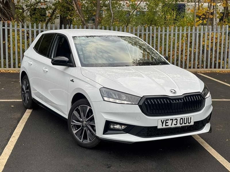 White Used 2023 Skoda Fabia Monte Carlo Hatchback | £16,817 (A bit pricey) - Image 1/4