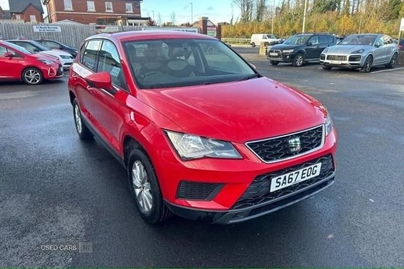 Used Seat Ateca Ecomotive 115 HP (84 kW) 2017 Red SUV