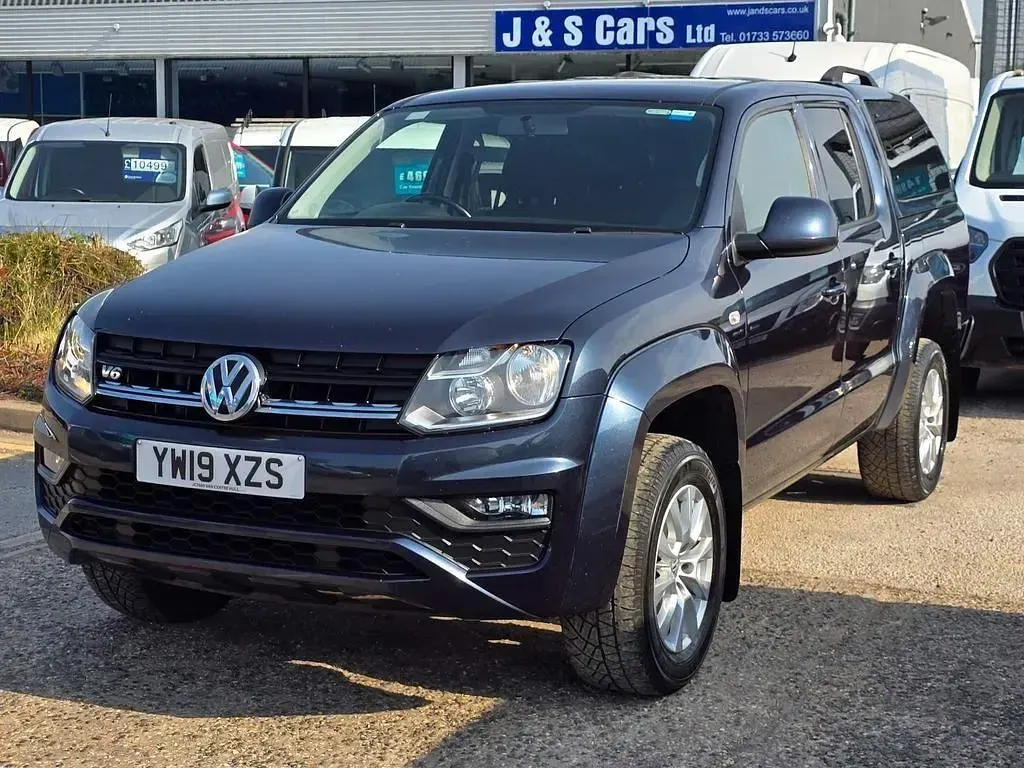 Used VW Amarok Trendline 161 HP (118 kW) 2019 Blue Pickup
