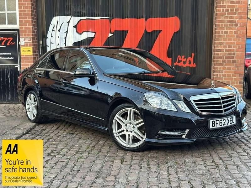 Black Used 2012 Mercedes E250 Sedan | £6,974 (Fair price) - Image 1/4