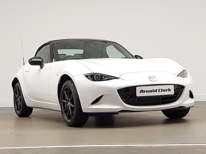 White Used 2024 Mazda MX5 Prime-Line Cabriolet | £23,998 (Super price) - Image 1/4