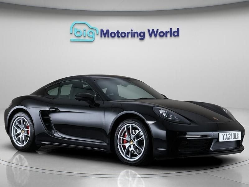 Black Used 2021 Porsche Cayman Coupe | £37,200 - Image 1/4