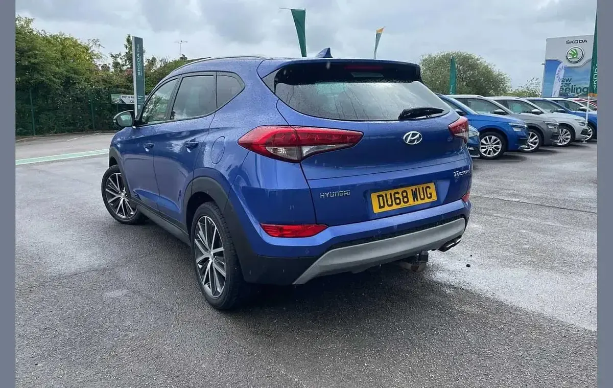 Używany Hyundai Tucson GO! 174 KM (127 kW) 2018 Niebieski SUV