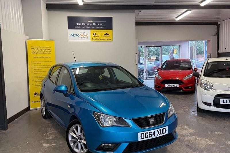 Blue Used 2014 Seat Ibiza Hatchback | £3,995 (Fair price) - Image 1/1