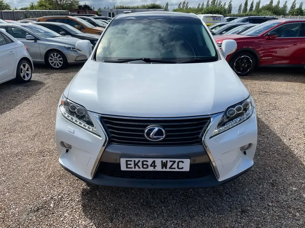 Used Lexus RX450h 2014 White SUV