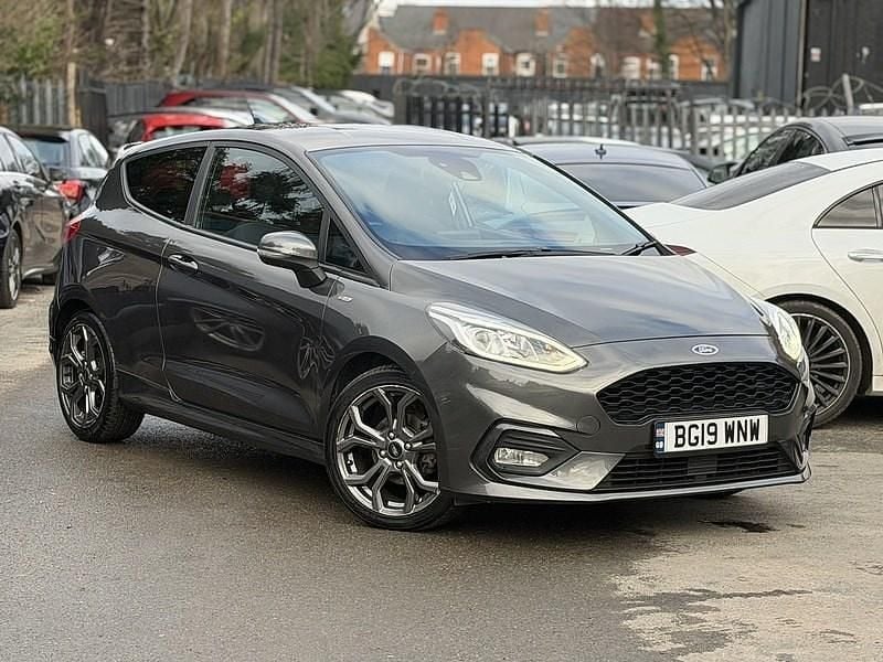 Used Ford Fiesta ST-Line 125 HP (91 kW) 2019 Grey Hatchback