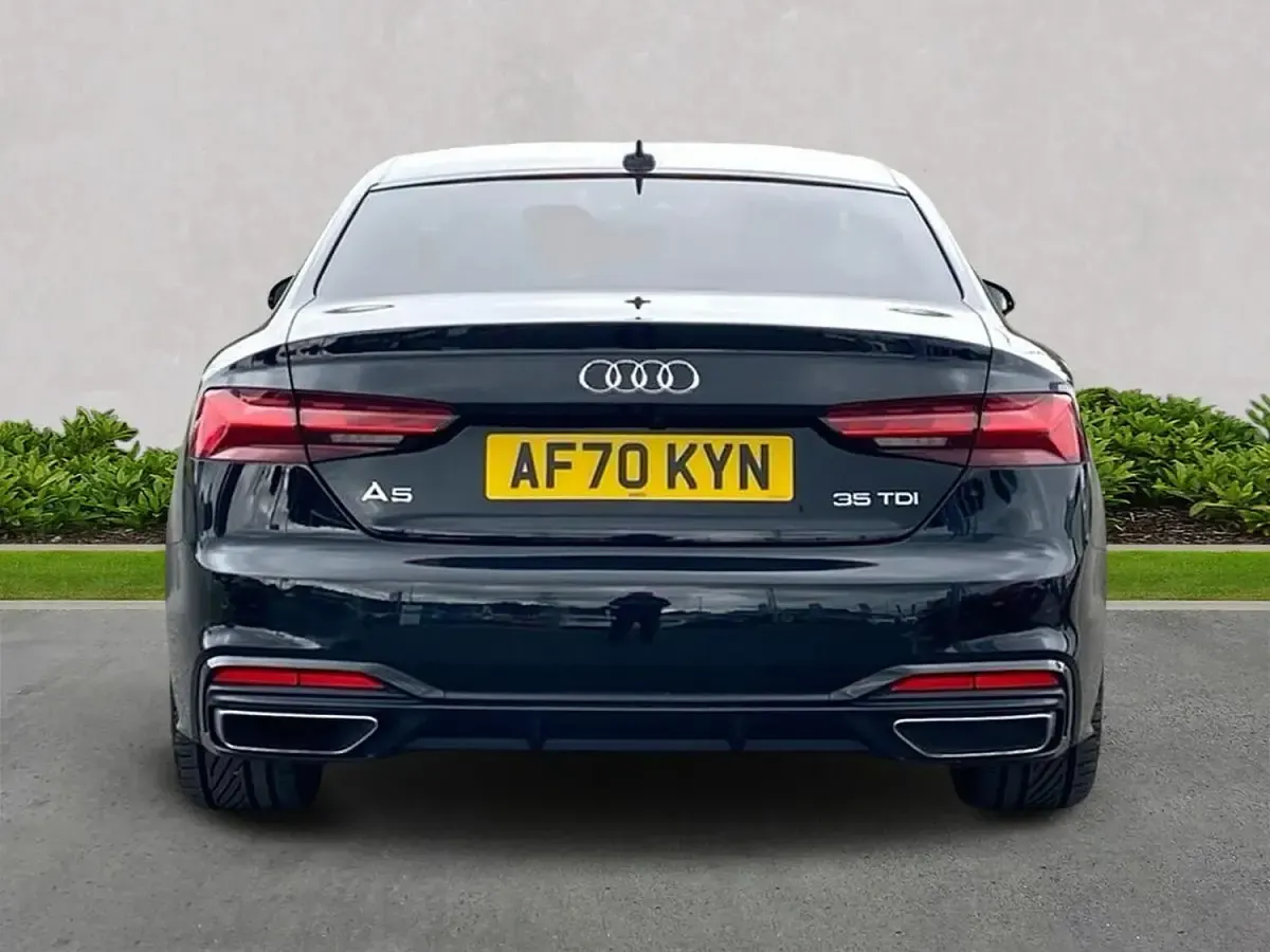 Used Audi A5 163 HP (119 kW) 2020 Black Coupe