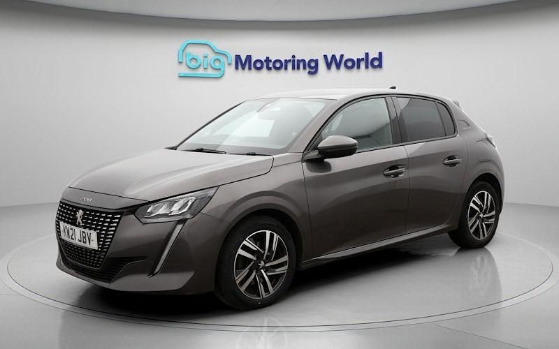Used Peugeot 208 Allure Premium 102 HP (75 kW) 2021 Grey Hatchback