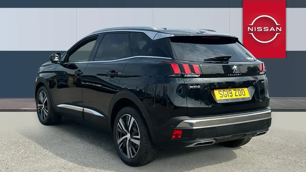 Used Peugeot 3008 GT-line 181 HP (133 kW) 2019 Black SUV