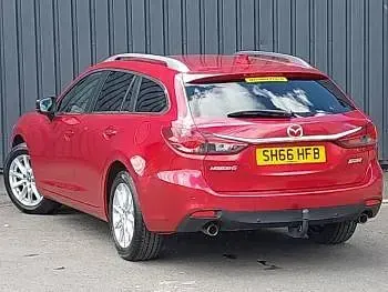 Used Mazda 6 145 HP (106 kW) 2016 Red Estate