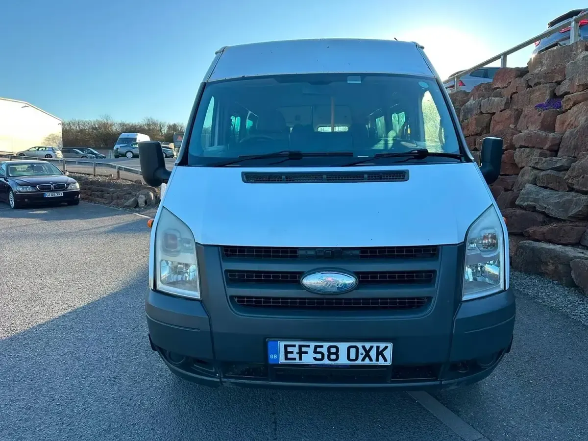 Used Ford Transit 140 HP (102 kW) 2009 White Van