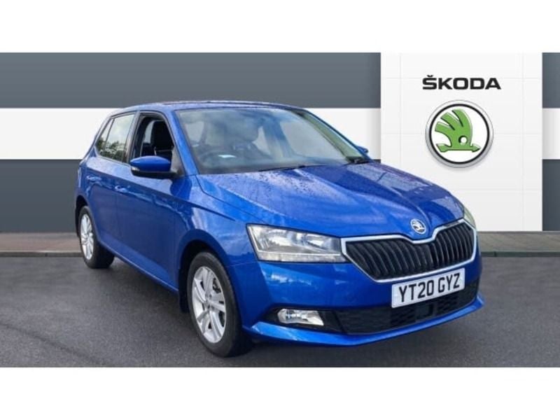 Blue Used 2020 Skoda Fabia SE Hatchback | £9,995 (Good price) - Image 1/4
