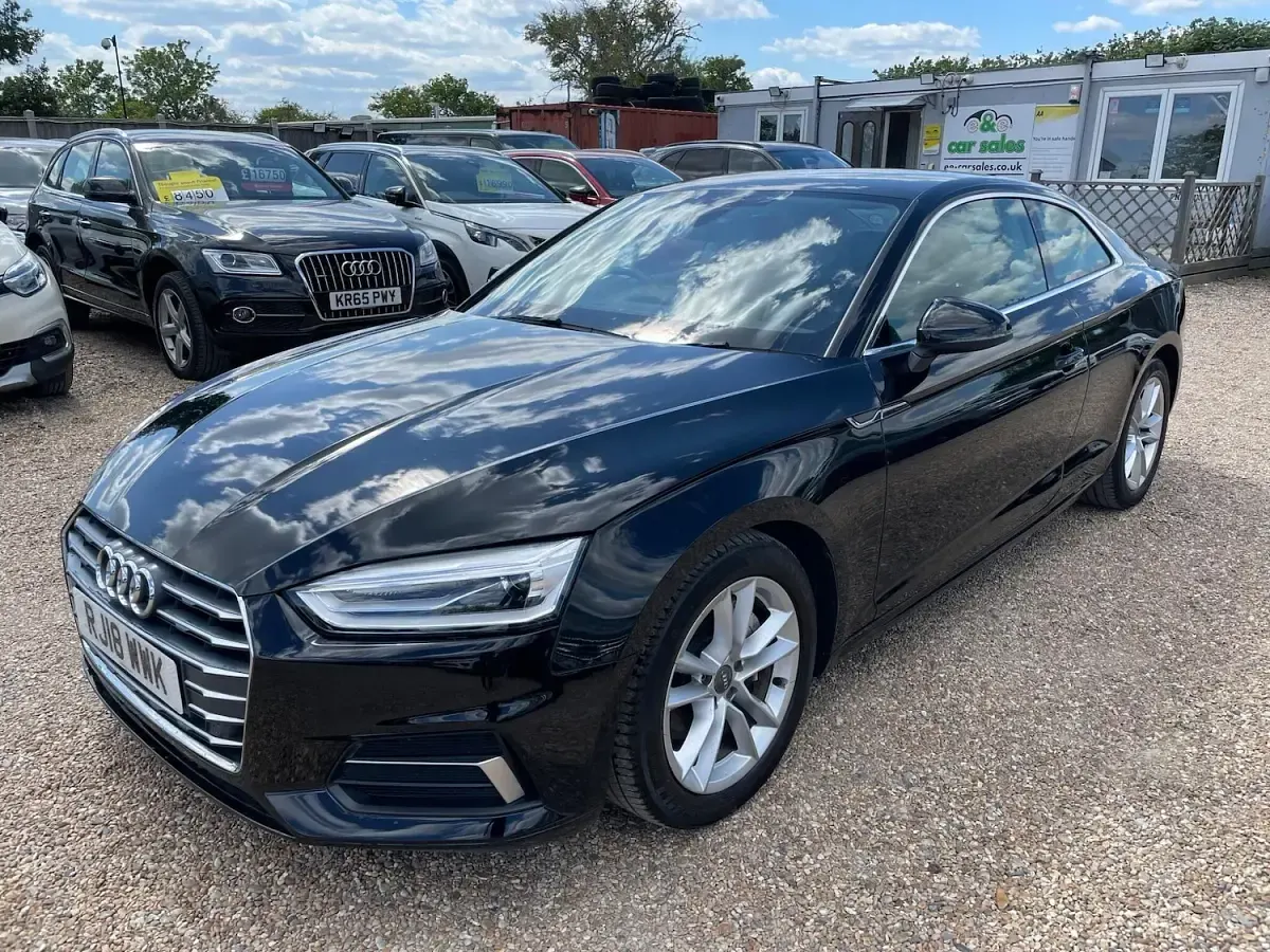 Used Audi A5 Sport 190 HP (139 kW) 2018 Black Coupe