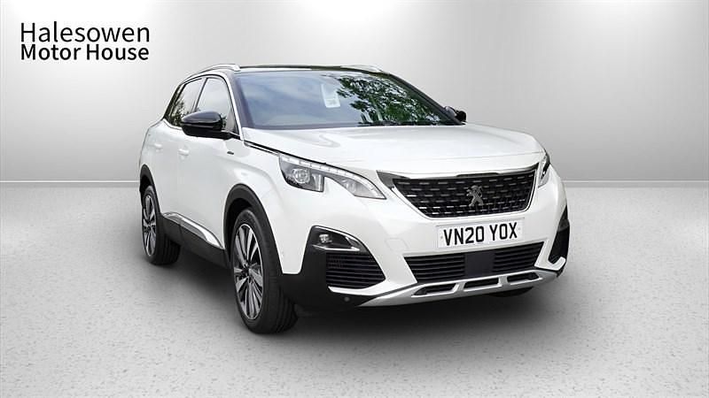 White Used 2020 Peugeot 3008 Premium SUV | £16,000 (Good price) - Image 1/4