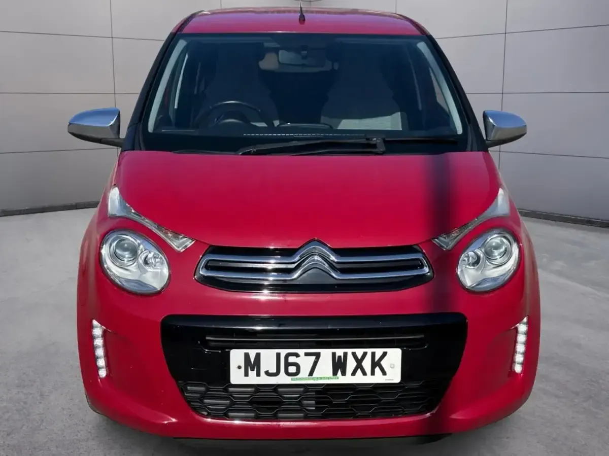 Used Citroën C1 Flair 82 HP (60 kW) 2017 Red Hatchback