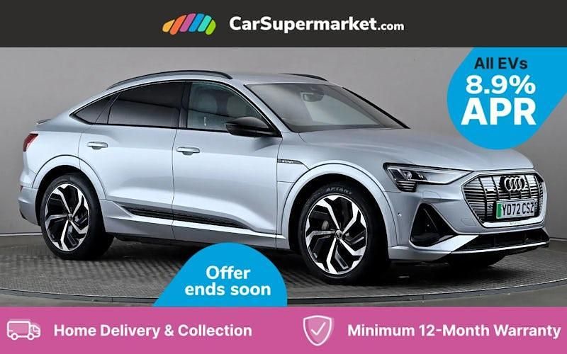 Used 2023 Audi e-tron Sportback Black Edition SUV | £26,997 (Expensive) - Image 1/3